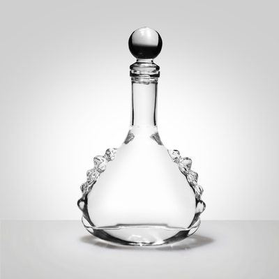Beli 375ml Flint Cubic Glass Tequila Decanter Vinolok Penutupan online manufacture