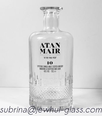 Beli 700ml  ATAN MAIR SCOTTISH OAK CASK WHISKEY  Glass Bottle -Customization, Super Flint Glass Bottle, Scottish WhiskeyRum pembuatan online