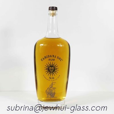 Beli 1000ml  Whisky Glass Bottle, Super Flint,  Australian Rum pembuatan online