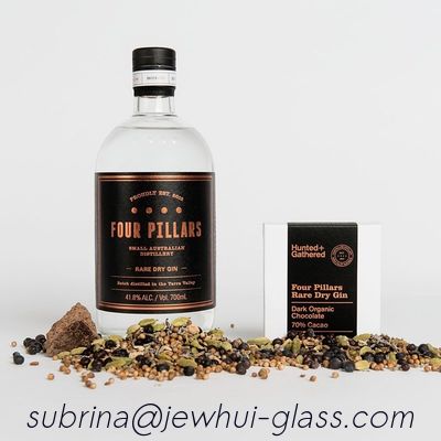 Beli Rum Vodka 21.5MM Botol Gin Kaca 850g Tutup Kaca Golong pembuatan online