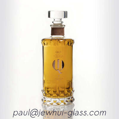 Kualitas  50ml/100ml/ 500ml/ 700ml  Golden Metalization Glass Bottles pabrik