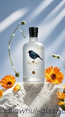 Kualitas  750ml Vodka Glass Bottle -Customization, Super Flint Glass Bottle,Luxury Bottle pabrik