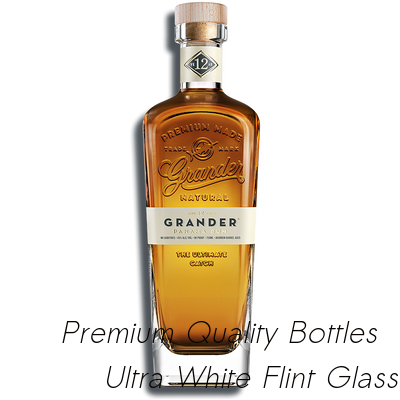 Beli 750ml Bourbon, Rum, Whiskey Premium Clear Whiskey Botol Kaca pembuatan online