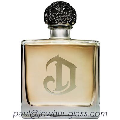 Beli Extra Enejo, Reposado, Botol Kaca Tequila Perak, Botol Kaca Super Flint dengan Tutup Kaca pembuatan online