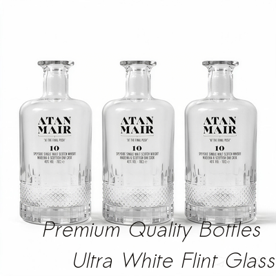 Beli Botol Kaca Super Flint Sphere 500ml 5000ml Cooper Field Untuk Wiski Vodka pembuatan online