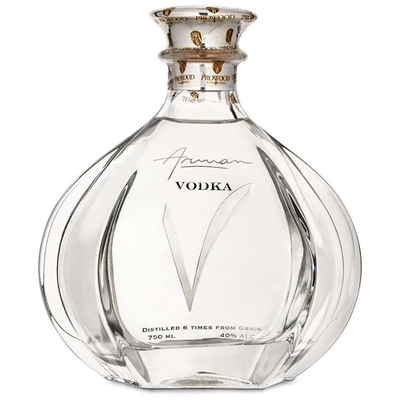 Beli Arman Vodka Brandy Glass Bottle Botol Alkohol Berbentuk Bulat 1000ML online manufacture