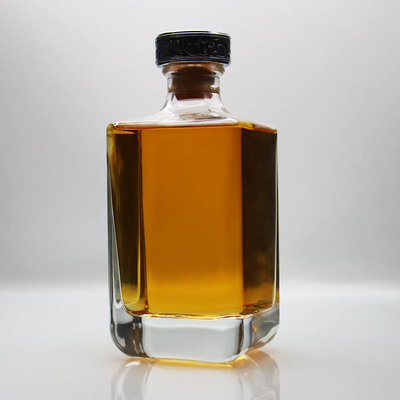 Beli 200ml 500ml ODM Glass Spirit Bottle 200ml Alkohol Botol Lukisan Stiker online manufacture