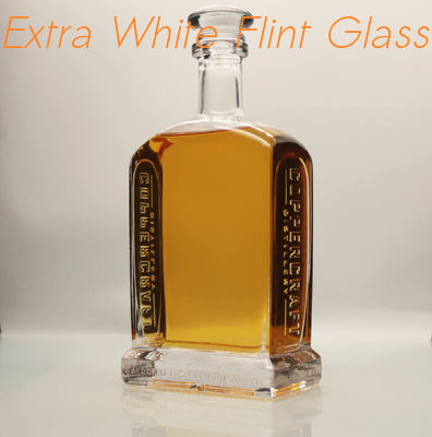 Beli Kerajinan Tembaga Wiski Bourbon Botol Kaca Janda Frosting Ekstra Putih online manufacture