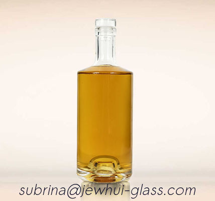 Harga yang pantas 750ml Jersey Whiskey Botol Kaca -Pengaturan, Super Flint Botol Kaca, Rum Amerika on line