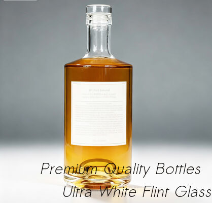 Harga yang pantas 750ml Jersey Whiskey Botol Kaca -Pengaturan, Super Flint Botol Kaca, Rum Amerika on line