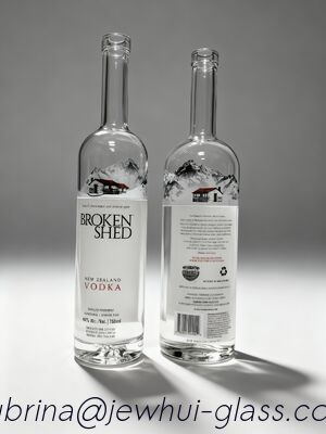 Harga yang pantas 700ml,1000ml Botol Kaca -Kustomisasi, Super Flint Botol Kaca, Vodka Selandia Baru on line