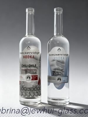 Harga yang pantas 700ml,1000ml Botol Kaca -Kustomisasi, Super Flint Botol Kaca, Vodka Selandia Baru on line