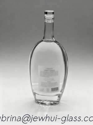 Harga yang pantas Botol Kaca Vodka 750ml - Kustomisasi, Botol Kaca Super Flint, Botol Mewah on line