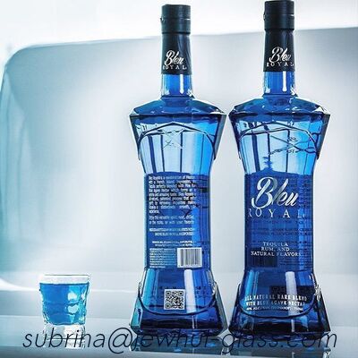 Harga yang pantas Botol kaca Vodka Blue Royal 750m on line
