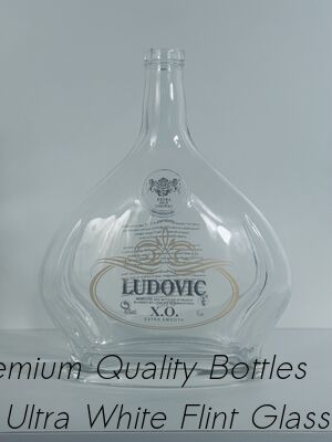 Harga yang pantas 700ml XO, Botol Kaca Gognac -Pengaturan, Botol Kaca Super Flint on line