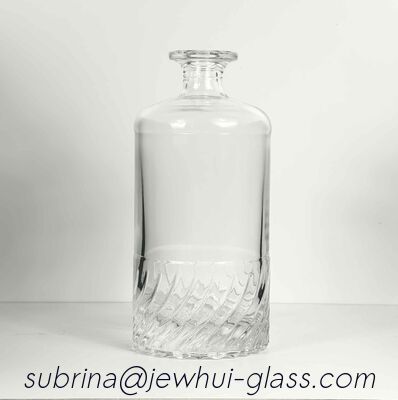 Harga yang pantas Crystal Glass Stopper Brandy Glass Bottle Botol Kaca Teko Emas Elektroplating on line