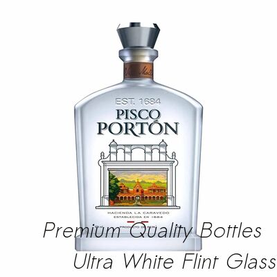 Harga yang pantas Botol Kaca Pisco Permu 750 ml on line