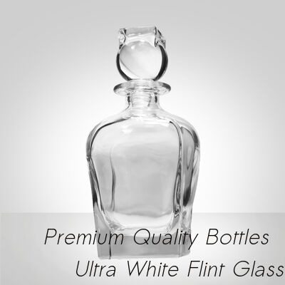 Harga yang pantas Debossing Embossing Lettering Botol Kaca Bulat SGS FDA on line