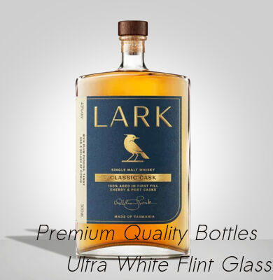 Harga yang pantas Botol Kaca Wiski Flint Ekstra 500ml, Flint Ekstra, Dasar Tipis on line