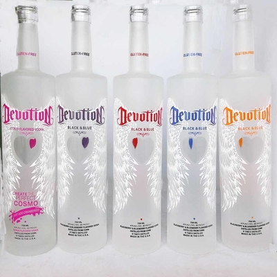 Harga yang pantas Botol Vodka Beku Sebagian Centurio Dengan Kepala Kristal Hot Stamping on line