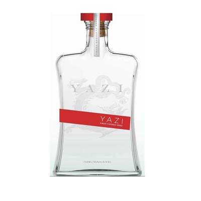 Harga yang pantas Silver Hot Foil Crystal Vodka Decanter on line