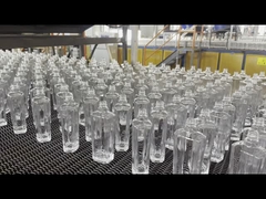 OEM Botol Kaca Wiski Pencetakan Panas Botol Wiski Dekoratif